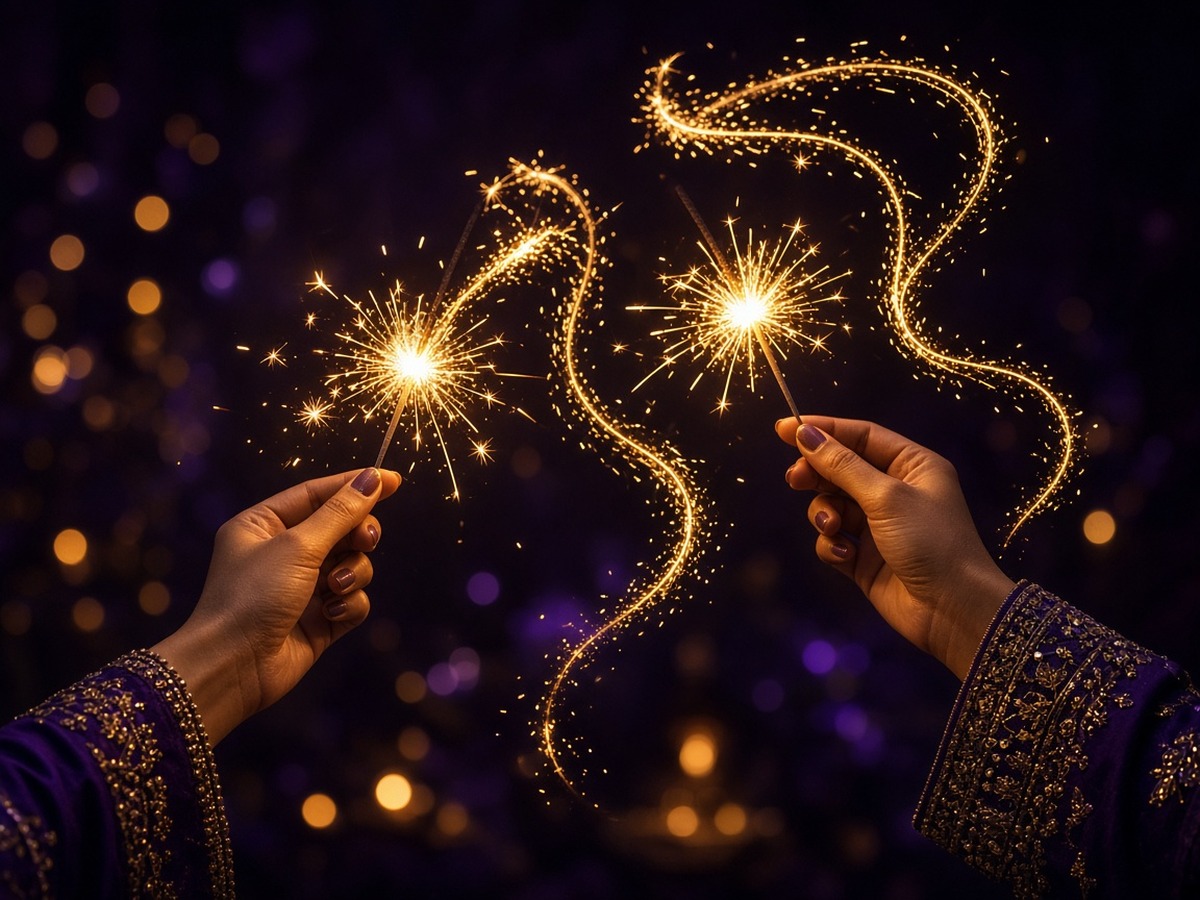 Electric Sparkler Wands