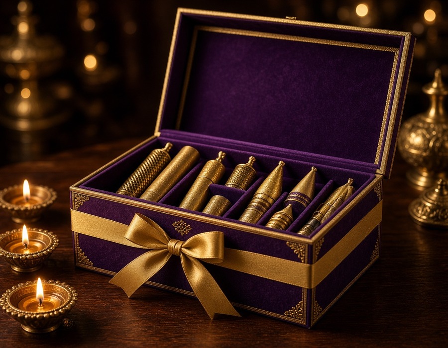Luxurious sovereign Diwali cracker box